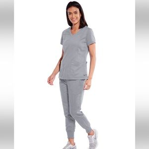 Greys Anatomy Moonstruck Grey Scrub Set